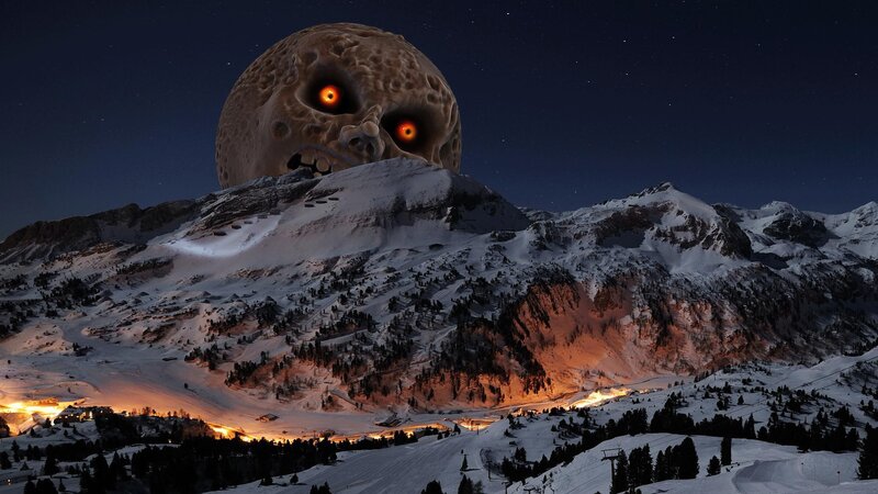 Giant Moon Monster