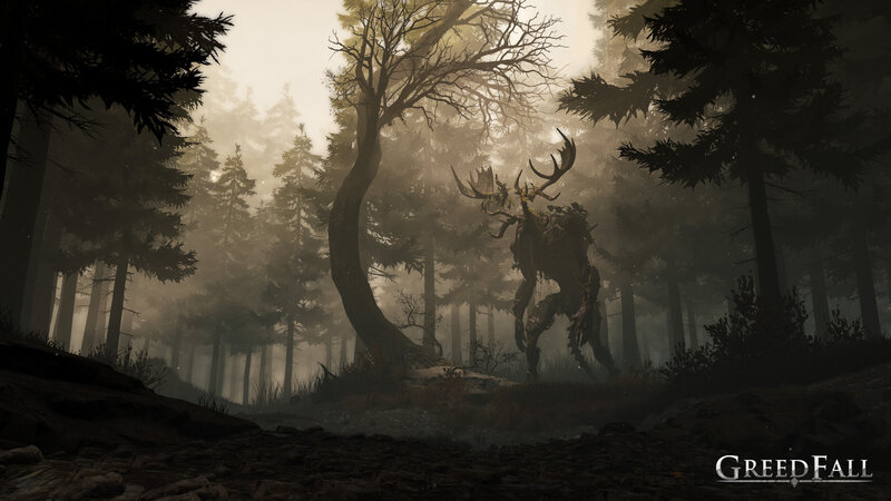 Giant Moose Creature