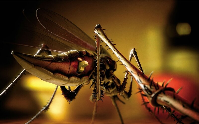 giant mosquito with switch