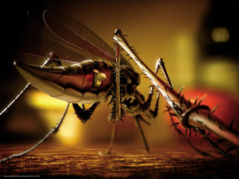 giant mosquito with switch