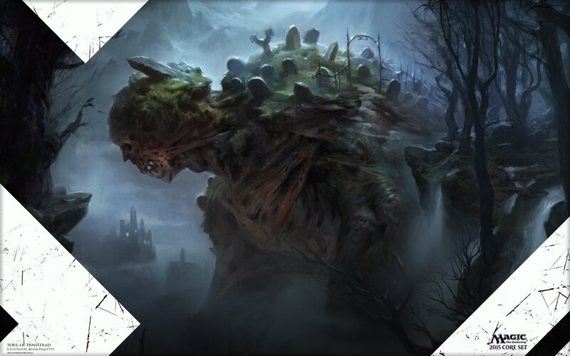 Giant Moss-covered Creature — Green