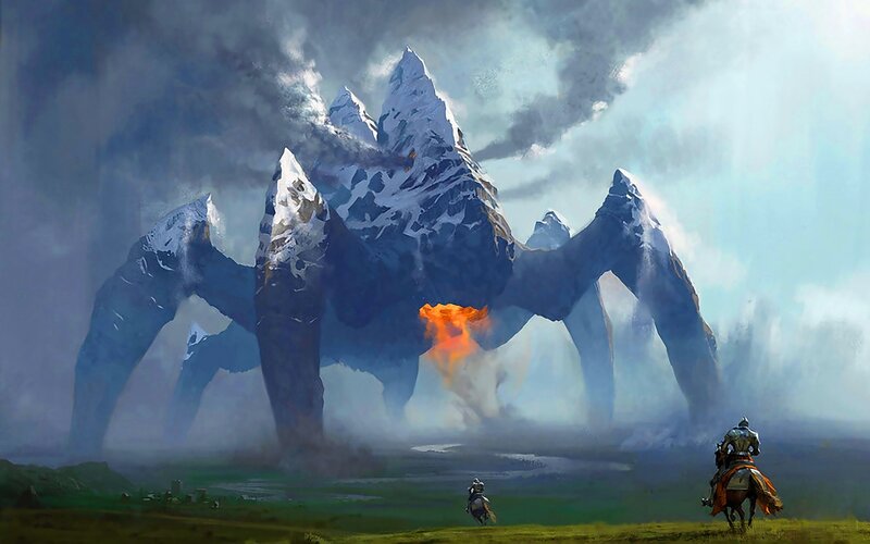 Giant Mountain Creature