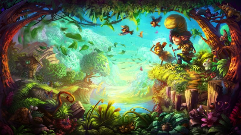 Giant Mushroom Character