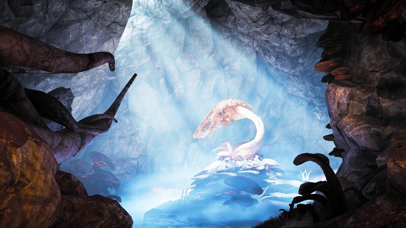 Giant Mushroom Creature — Blue