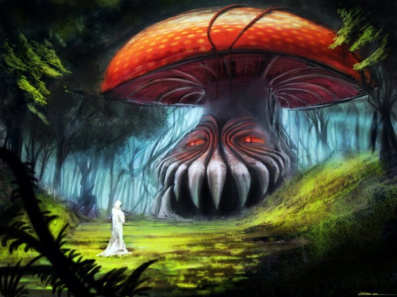 Giant Mushroom Monster