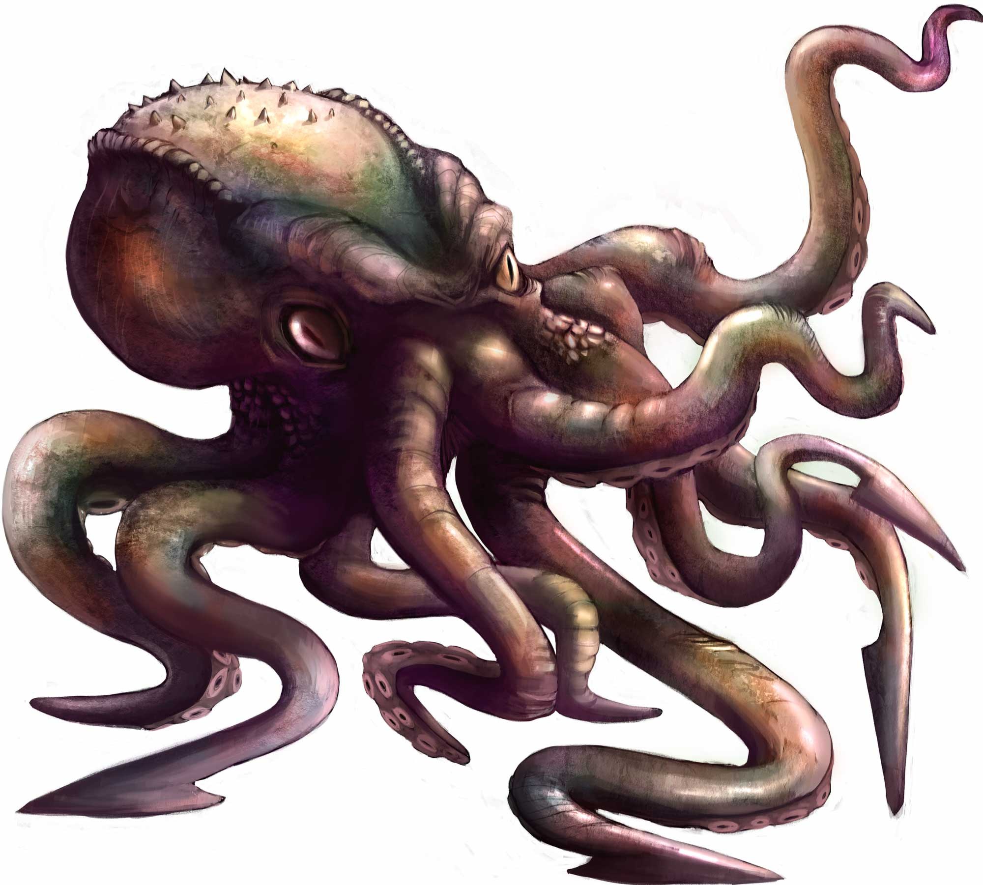 giant octopus creature