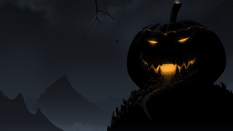 Giant Pumpkin Monster