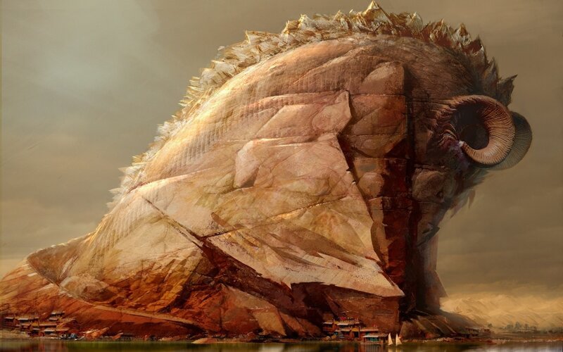 Giant Ram Creature