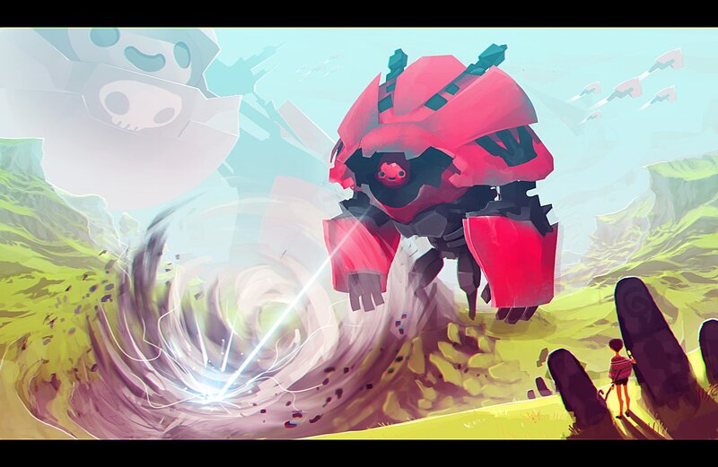 Giant Red Robot — Dramatic