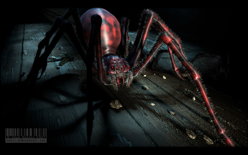 Giant Red Spider