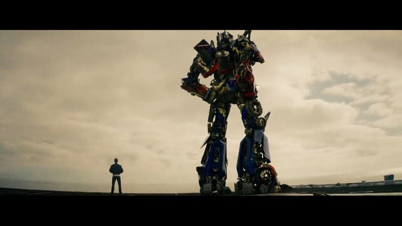 Giant Robot and Man — Gray