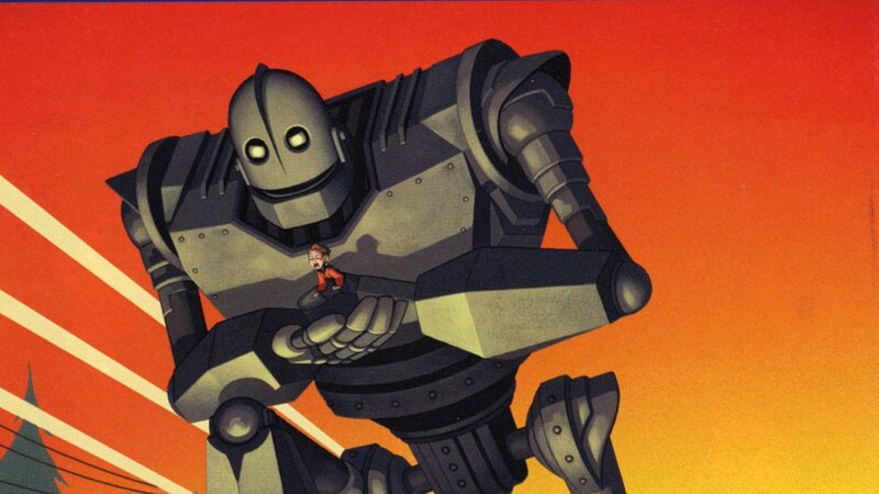 Giant Robot Holding Boy