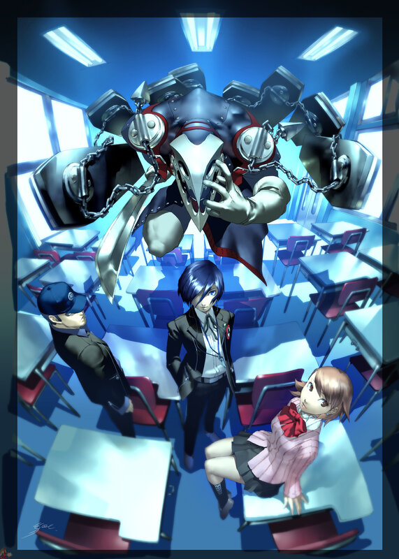Giant Robot in Classroom