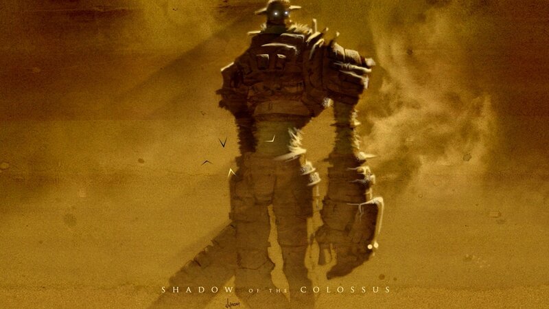 Giant Robot in Desert — Brown