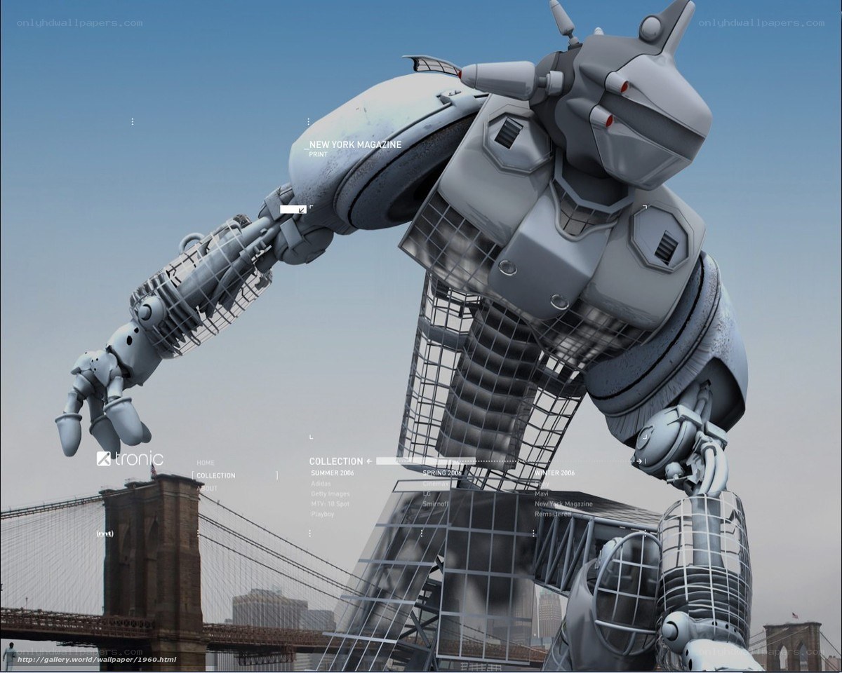 giant robot in new york