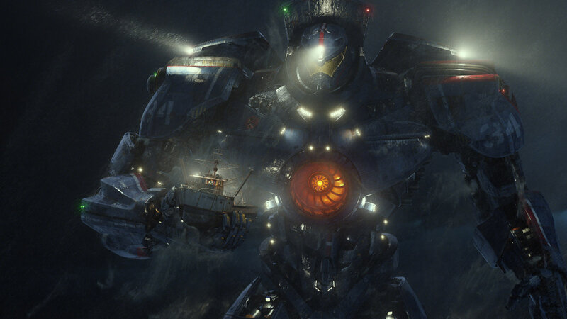 Giant Robot in Water — Black