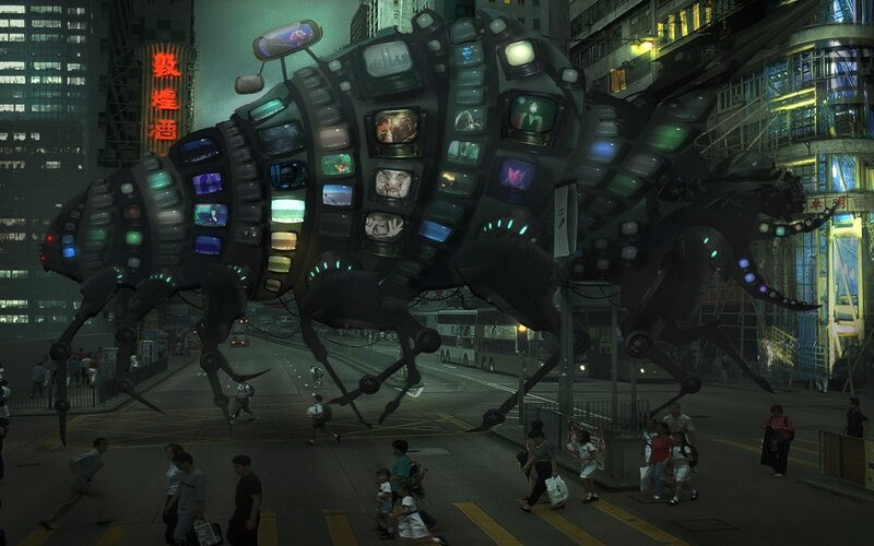 Giant Robot Insect