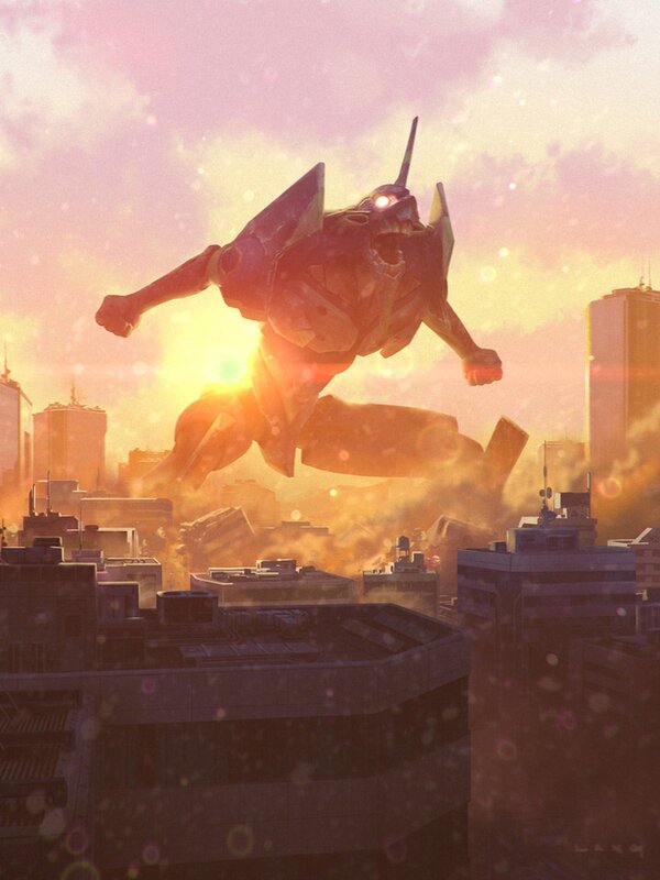 Giant Robot Leaping