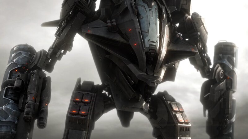 Giant Robot Mech — Gray