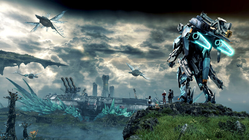 Giant Robot on Cliff