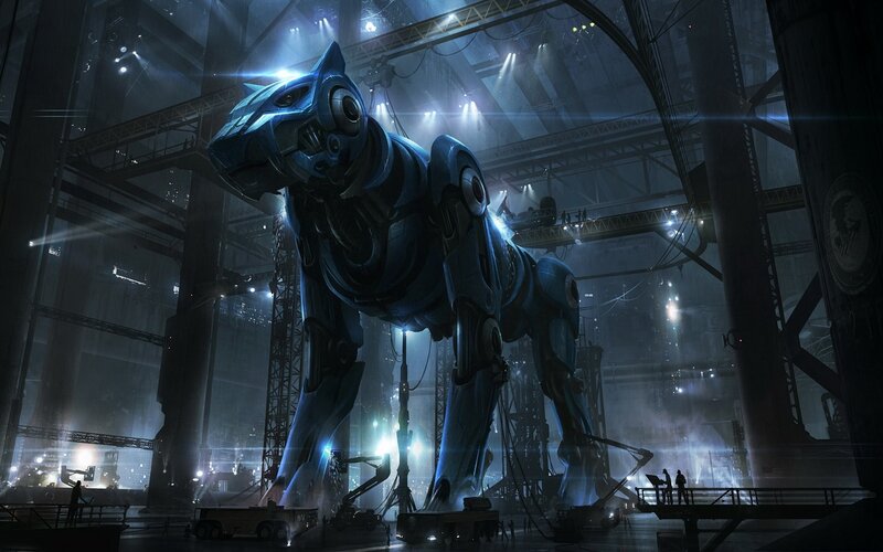 Giant Robot Panther — Blue