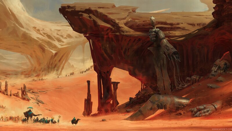 Giant Robot Skeleton