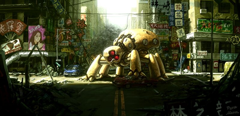 Giant Robot Spider