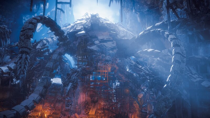 Giant Robot Wreckage — Blue