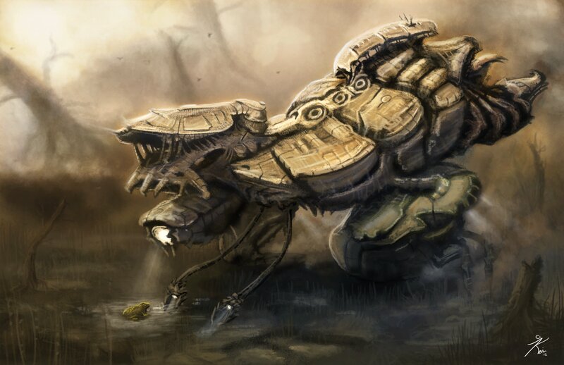 Giant Robotic Insect — Brown