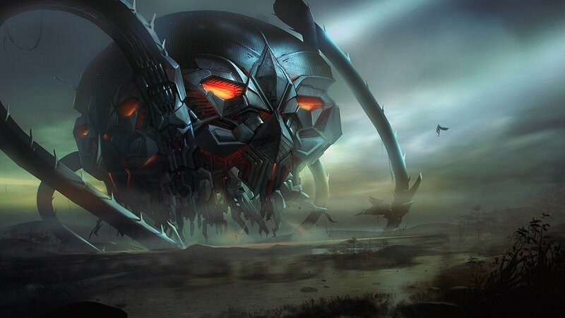 Giant Robotic Insect — Gray