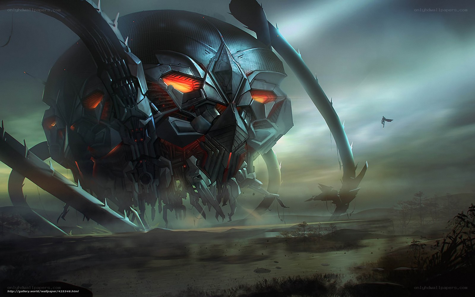 giant robotic insect monster