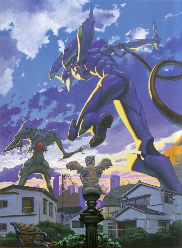 Giant Robots Fighting — Purple
