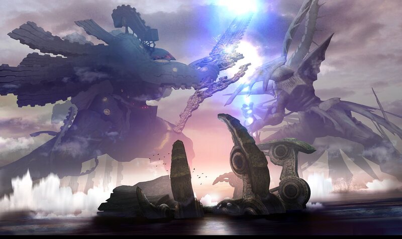 Giant Robots Fighting