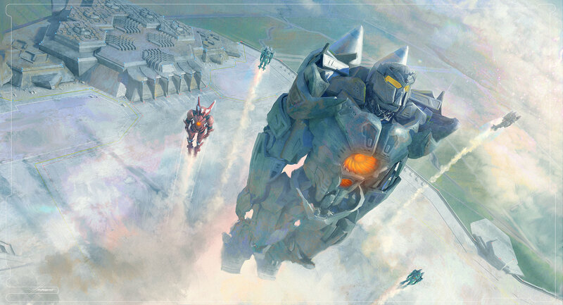 Giant Robots in Flight