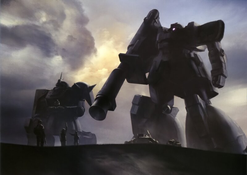 Giant Robots on Battlefield