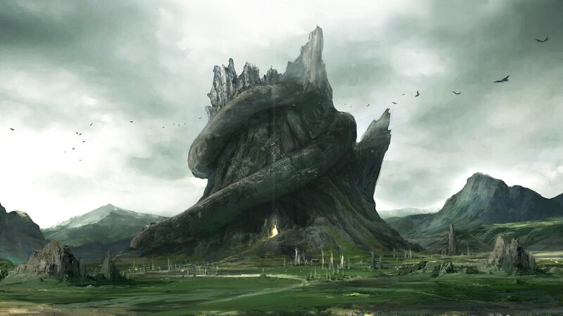 Giant Rock Formation