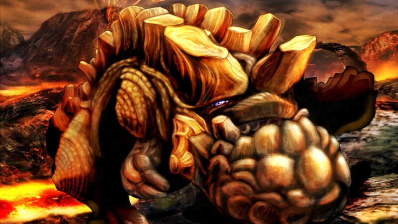Giant Rock Monster — Orange