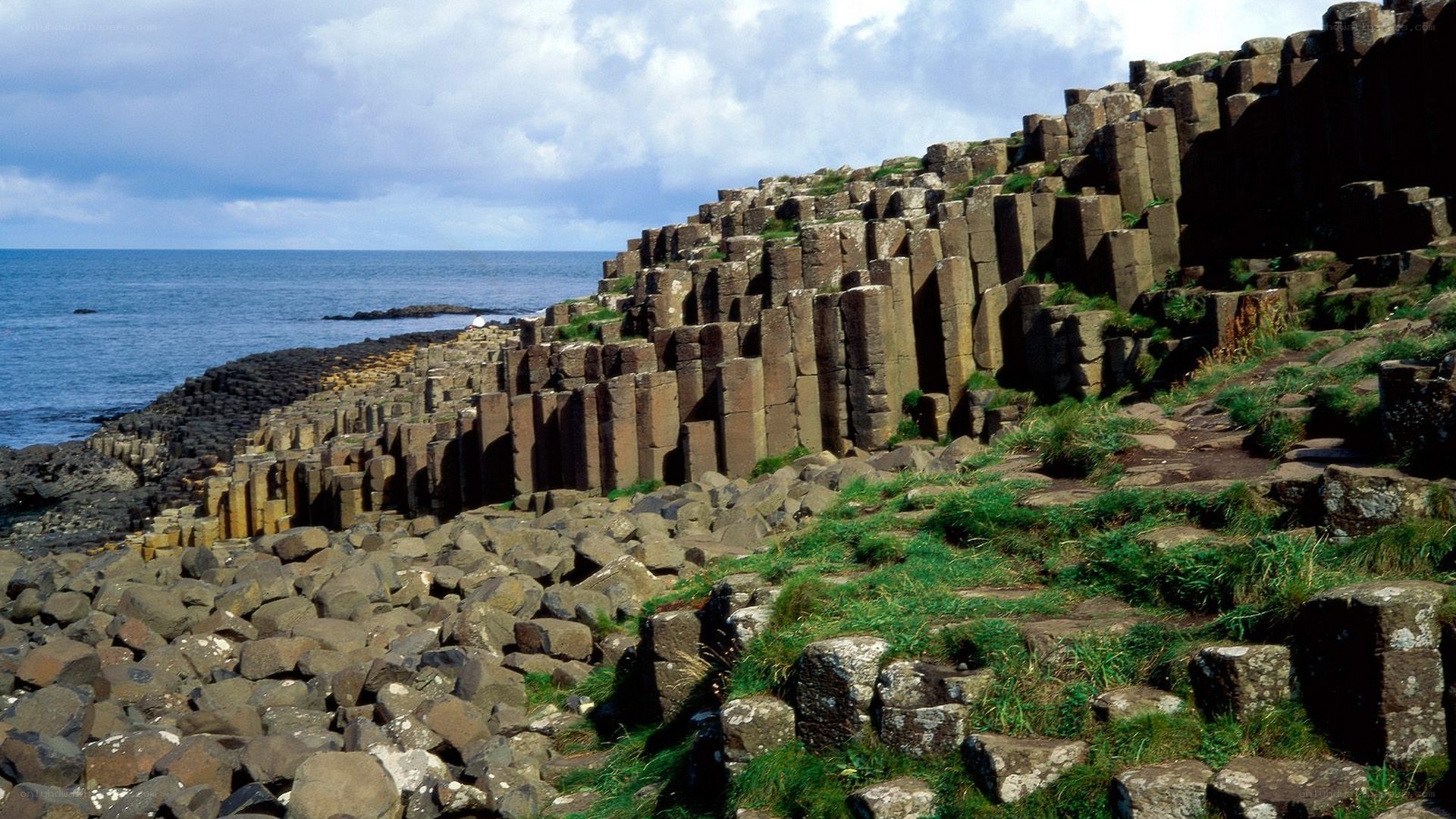 Giant's Causeway coastal formation