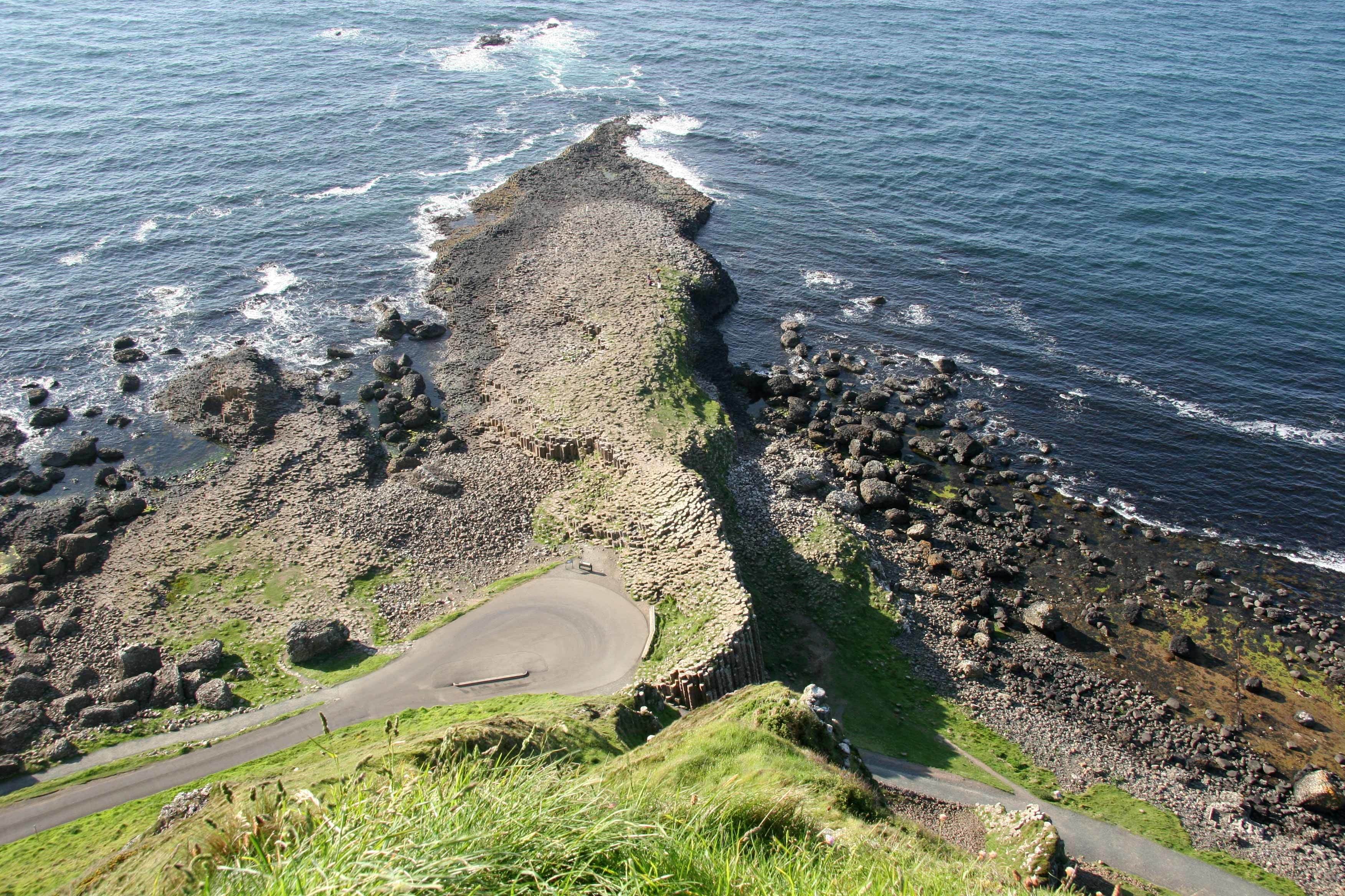 Giant's Causeway coastal view