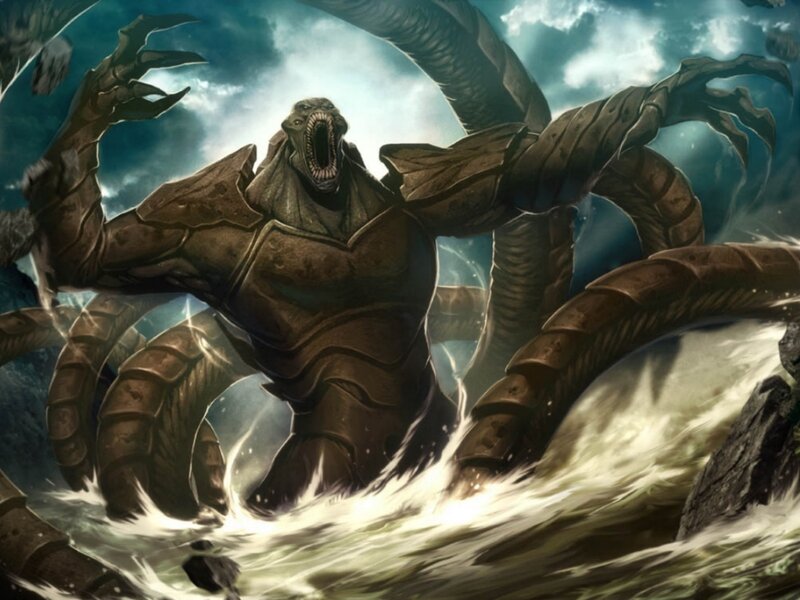 Giant Sea Monster — Brown