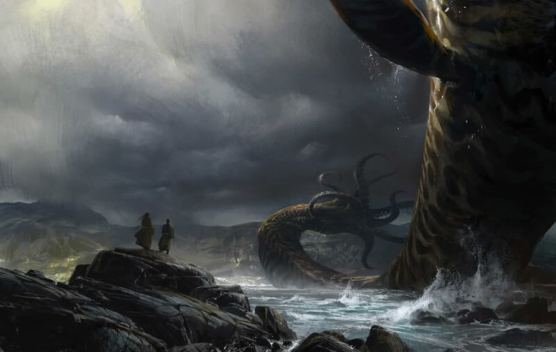 Giant Sea Monster — Gray