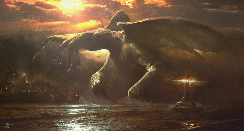 Giant Sea Monster — Orange