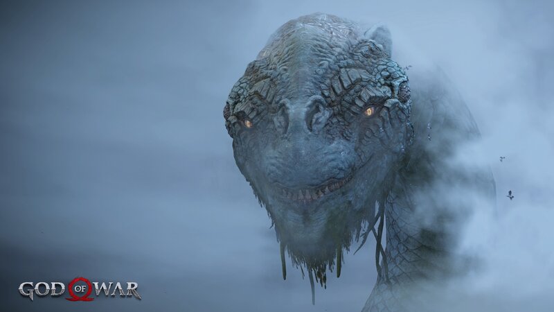Giant Sea Serpent Head