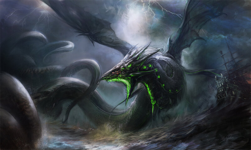 Giant Sea Serpent