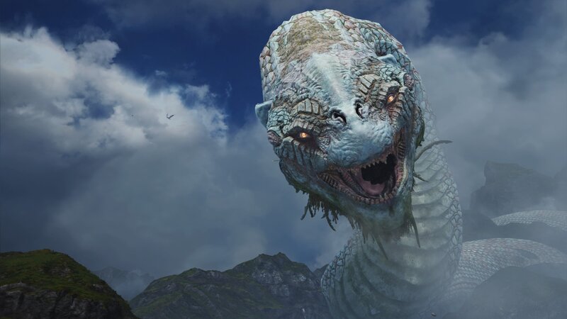 Giant Serpent Head