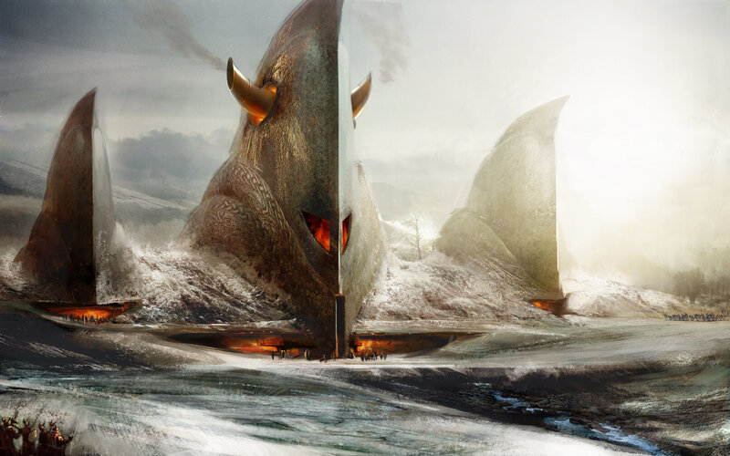 Giant Ship Monster — Gray