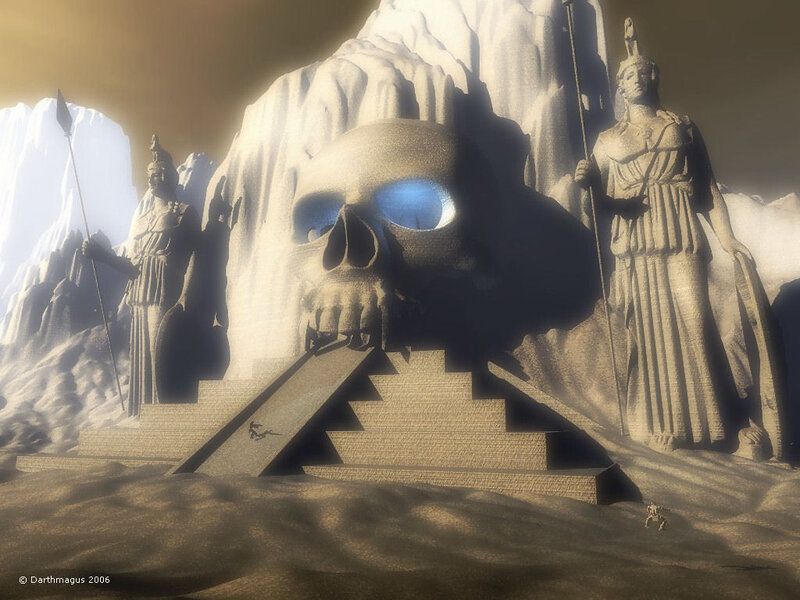 Giant Skull Monument