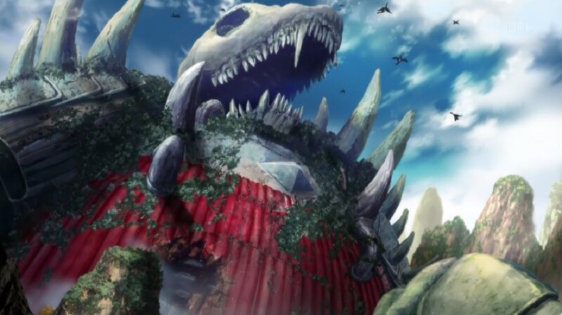 Giant Skull Structure