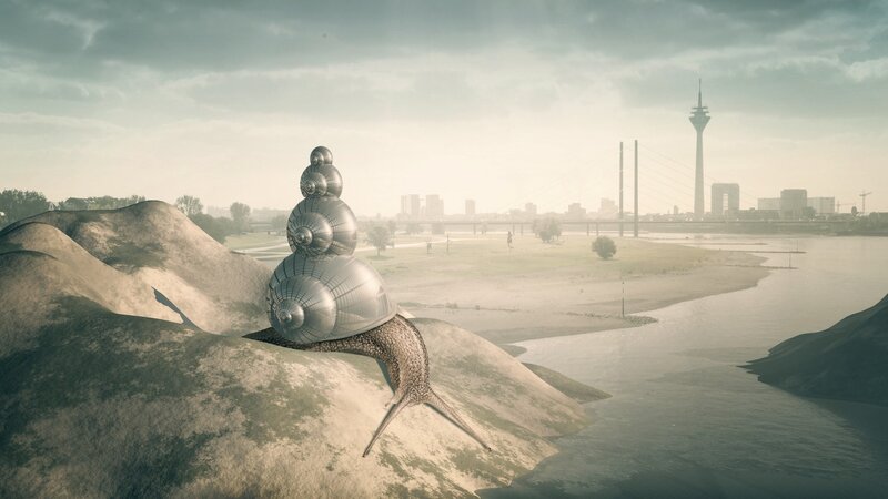 Giant Snail Sculpture