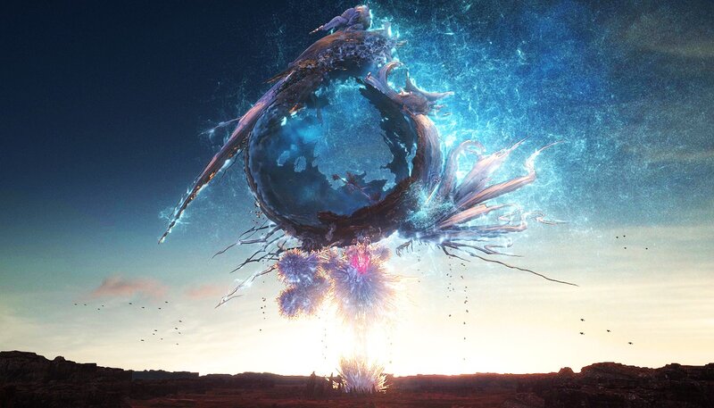 Giant Sphere Explosion